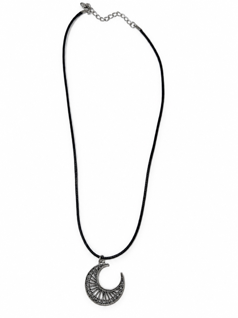 Handcrafted Crescent Moon Necklace #witch #hippie #metaphysical #occult #pagan